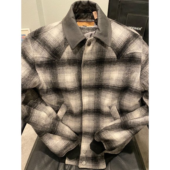 Powder PR River Outfitters Plaid Panhandle Slim Men's Jacket XXS